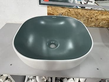 под раковину: Раковина для ванной, Особенности: Матовое, Материал: Керамика — 1