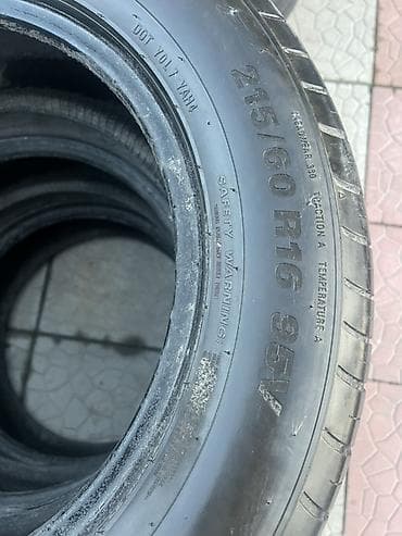 донголок 205 60 16: Шины 215 / 60 / R 16, Лето, Б/у, Комплект, Легковые, Корея, Kumho — 2