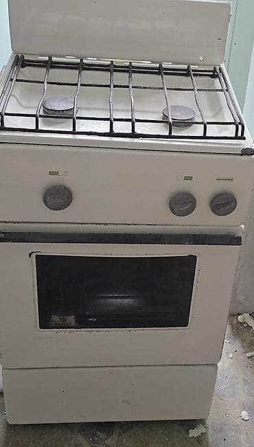 Техника жана электроника: Газовая плита с духовкой, компактная - Тип: напольная газовая плита с — 2