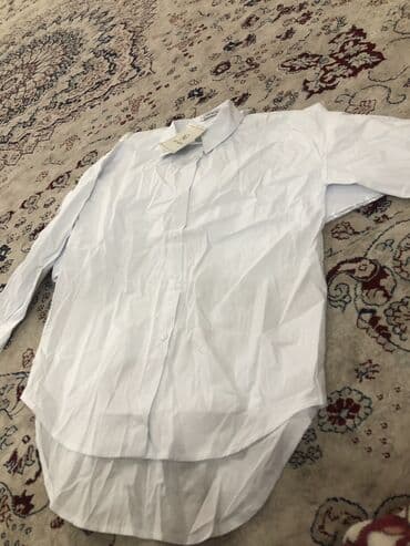 обувь 23 размер: Блузка, Классическая модель, Хлопок, Однотонный — 2