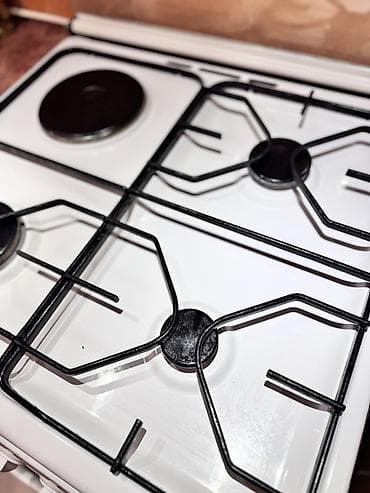 Бизнес үчүн жабдуулар: Плита комбинированная Bosch, ширина 50–60 см, цвет белый. - Варочная — 1