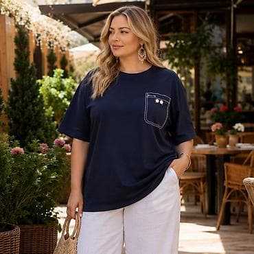 oversize: Футболка, Оверсайз, Турция, Трикотаж, Новый, 3XL, 4XL, 5XL — 2