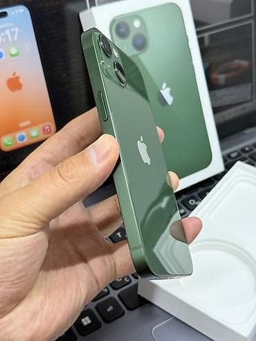 mi bent: IPhone 13, Б/у, 128 ГБ, Зеленый, Коробка, 83 % — 3
