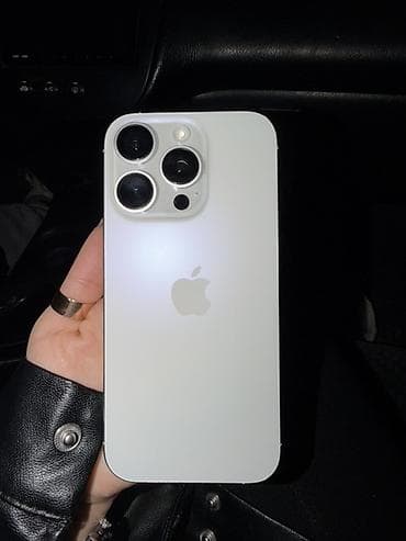 aiphone 11 pro: IPhone 16 Pro, Б/у, 256 ГБ, Серебристый, Чехол, 89 % — 1