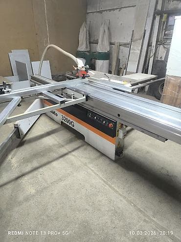 Сельхоз промышленность: Форматно-раскроечный станок Filato 3200G - Длина каретки: 3200 мм — — 1