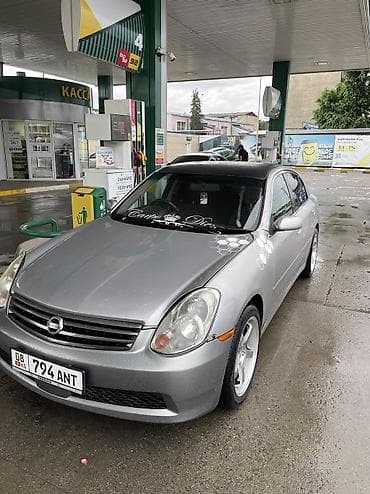 Унаа сатуу: Nissan Skyline: 2003 г., 2.5 л, Автомат, Бензин, Седан — 2