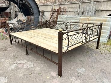 Садовые инструменты и инвентарь: Тапчан 3 x 2 x 1 м, Металл — 1