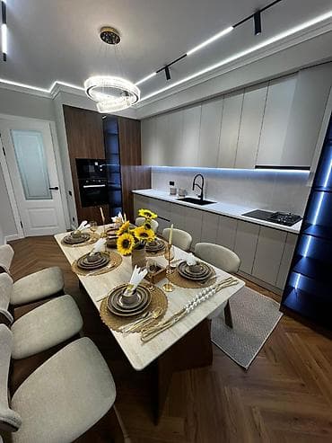 Квартиры: 4 комнаты, 107 м², Элитка, 10 этаж, Дизайнерский ремонт — 5