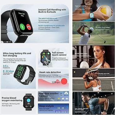 vr oculus: Смарт саат сатылат, ичинде наушниги бар! 🔥 (2-ин-1) ​Бул жөн эле саат — 4