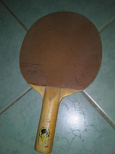 Винтажная ракетка Pohjala, ориентировочно начало 1980‑х, шипованные at lalafo.kg Винтажная ракетка Pohjala, ориентировочно начало 1980‑х, шипованные