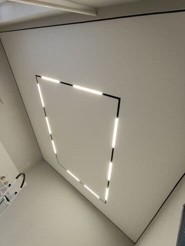 Монтаж потолков, Монтаж потолочных плинтусов | Гипсокартонный, Армстронг, Грильято | Багет, Бордюр, Галтель Больше 6 лет опыта