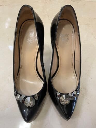 swarovski: Туфли Nando Muzi с кристаллами Swarovski в отличном состоянии — 2