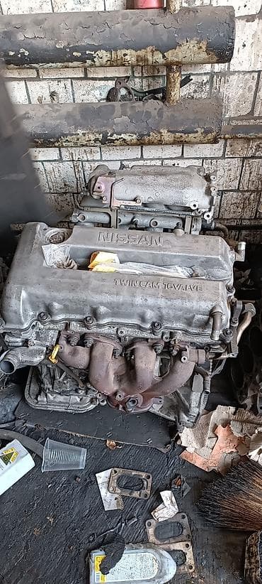 Бензиновый мотор Nissan 2004 г., 2 л, Б/у, Оригинал, Япония