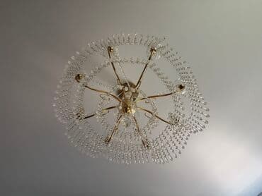 комнатные цветы токмок: Элегантная потолочная люстра с шестью рожками, выполненная в — 4