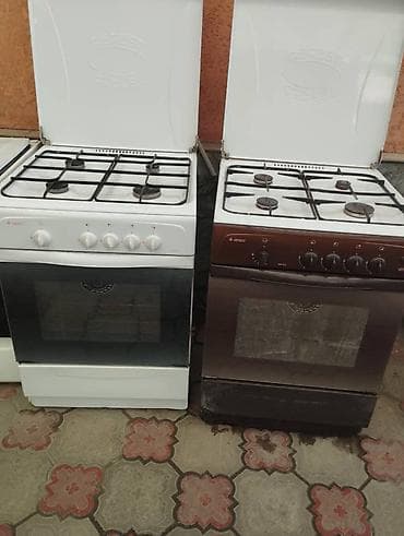 Техника и электроника: Газовая печь, Б/у, Напольная, Полная оплата — 10