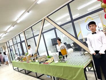 работа аниматором бишкек: -Фуршет -Кофе брейк -Выездные банкеты -Пикник Организация -Услуги — 1