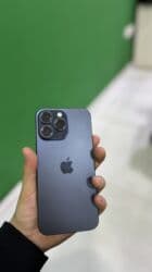 бокс для телефонов: IPhone 15 Pro Max, Колдонулган, 256 ГБ, Black Titanium, Коргоочу айнек, Кабель, Куту, 86 % — 4