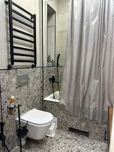 Продажа квартир: 2 комнаты, 64 м², Асанбай мкр Элитка, 2 этаж, Дизайнерский ремонт — 9