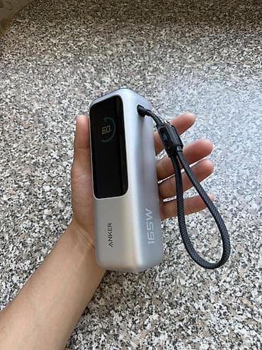 зарятка акумлятор: Powerbank Anker 165 W ORIGINAL - Мощность до 165 Вт: быстрый заряд — 5