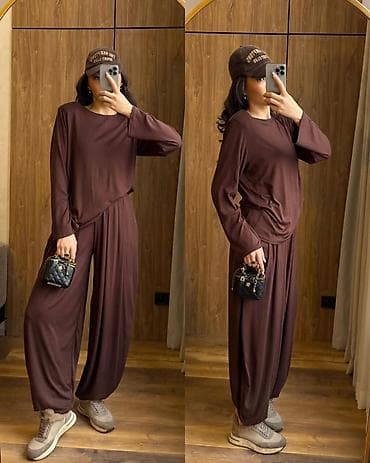 брюки трубы: Новое поступление❤️ Двойка с алладинками - комфорт, который ВЫГЛЯДИТ — 8