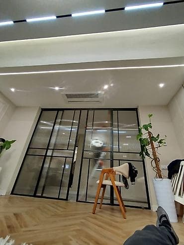 моем окна: Душевые ограждения и перегородки из стекла на заказ. - Изготовление — 8