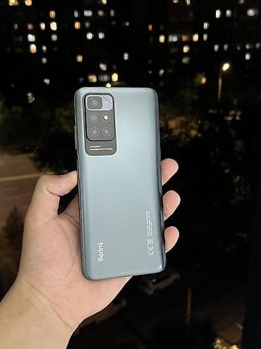 redmi note 9 t: Redmi, Redmi 10, Б/у, 128 ГБ, цвет - Серый, 2 SIM — 1