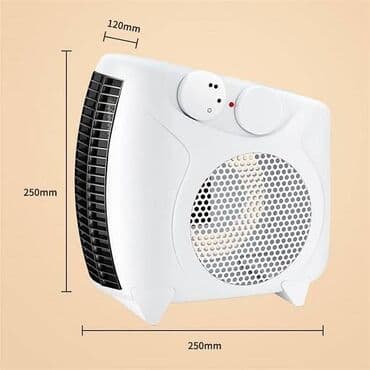 Ноутбуктар: Тепловентилятор - комнатный электрический нагреватель, портативный — 3