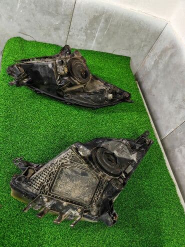 на фары: Комплект передних фар Toyota 2004 г., Б/у, Оригинал, Япония — 8