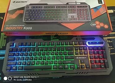 bluetooth клавиатура и мышь для телефона: Клавиатура, Мембранная, Проводное подключение, Размер: 100% — 4