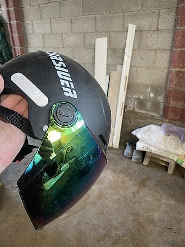 мата: Новый 2 шт Шлем с визором KURASUER - Тип: защитный шлем для катания — 3