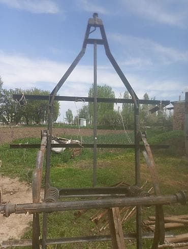 жосткий трос: Прицеп легковой размер 1.60*1.85 Самодельная металлическая — 1