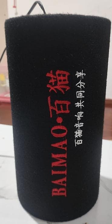 Скупка катализаторов: Автомобильный сабвуфер-колонка Baimаo (цилиндрический корпус) - — 2