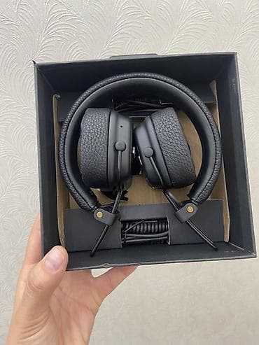 Беспроводные накладные наушники, Marshall, Новый