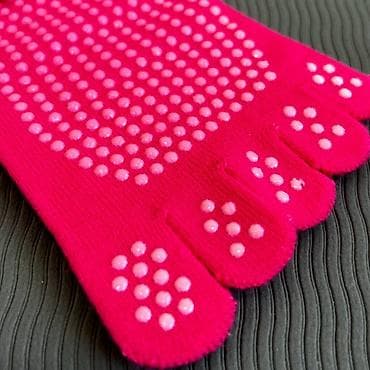 Блузки: Носки для занятий йогой, для пилатеса и фитнеса. Противоскользящая — 4