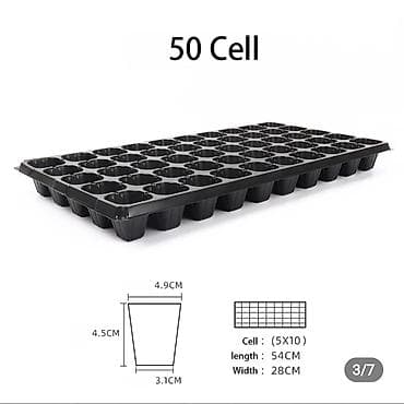 горшок для рассады: Кассета для массасы 32 50 72 105ячейка — 6