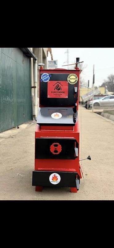 Твердотопливный котёл Для дома, Тип управления: Механический