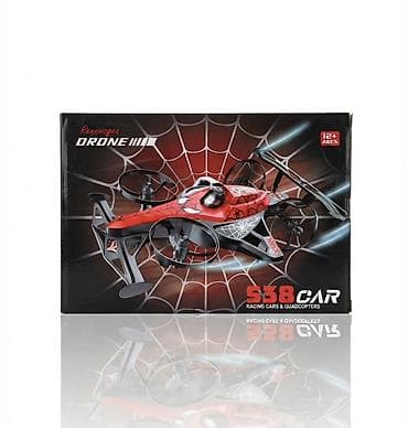 fpv drone: Игровой квадрокоптер S38 Car (Человек Паук/Spider Man) - Формат — 1