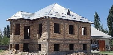 модульный дома: Двухэтажный частный дом (коробка с крышей), капитальная кирпичная — 2