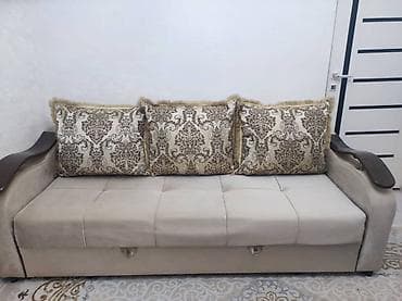 столы для гостинной: Гарнитур для зала, Ткань, текстиль, цвет - Серый — 8