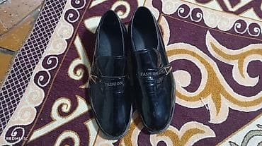 туфли лакированные: Мужские туфли, 42, Fashion, Новый, цвет - Черный — 2