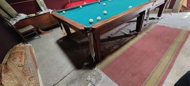 аренда бассейнов: Продаю бильярдный стол размер 3.25*1.95(не китайский,не мрамор)дерево — 2