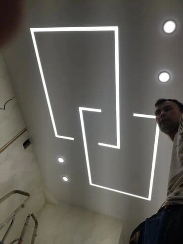 стоимость натяжной потолок: Монтаж потолков, Монтаж потолочных плинтусов | Многоуровневый Больше 6 лет опыта — 14