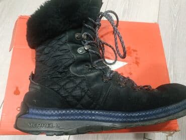 женская модельная обувь больших размеров: Продаю зимние женские ботинки, фирмаMerrell, материал нубук,размер 40 — 3