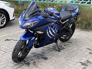 карбоновая наклейка: Спортбайк Kawasaki, 400 куб. см, Бензин, Взрослый, Б/у — 2