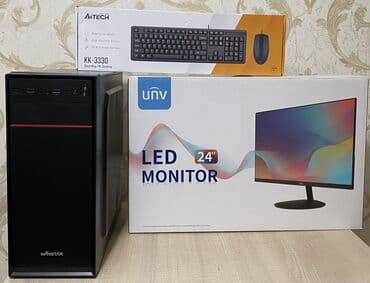 Компьютер, ядер - 4, ОЗУ 8 ГБ, Для работы, учебы, Новый, Intel Core i3, SSD