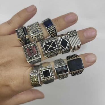 эксклюзивные свадебные пригласительные: Мужские Печатки Серебро 925 пробы Производитель Тайланд и Турция — 5