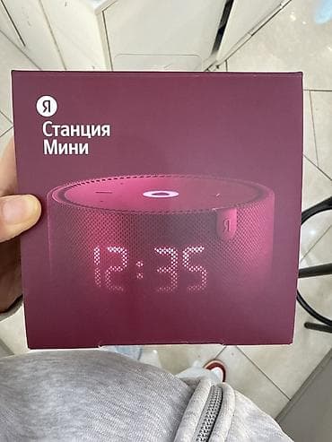 mi tablet: Умная колонка «Яндекс Станция Мини» с часами (версия с LED-индикатором — 1
