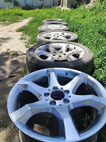 шины 17р: Колеса в сборе 235 / 45 / R 17, Лето, Б/у, Комплект, Легковые, Литые, отверстий - 5 — 1