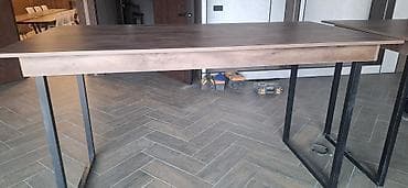 Стол жана отургуч комплекттери: Ашкана үчүн үстөл, Жаңы, Тик бурчтуу, Бүктөлбөгөн — 2