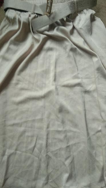 Юбка, Миди, Атлас, По талии